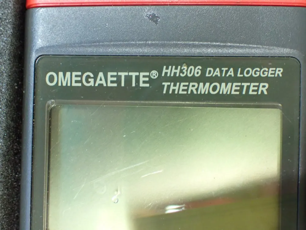 Omega Omegaette 2-channel Datalogger For Type K Thermocouple - H306