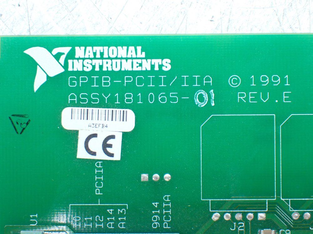 National Instruments Pci Interface Card - Gpib-pcii/iia