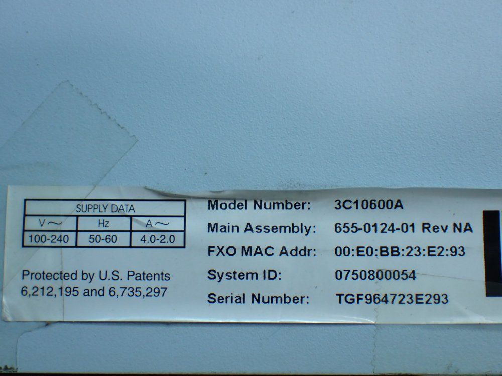 3com Analog Ip Network Call Processor Phone System - 3c10600a