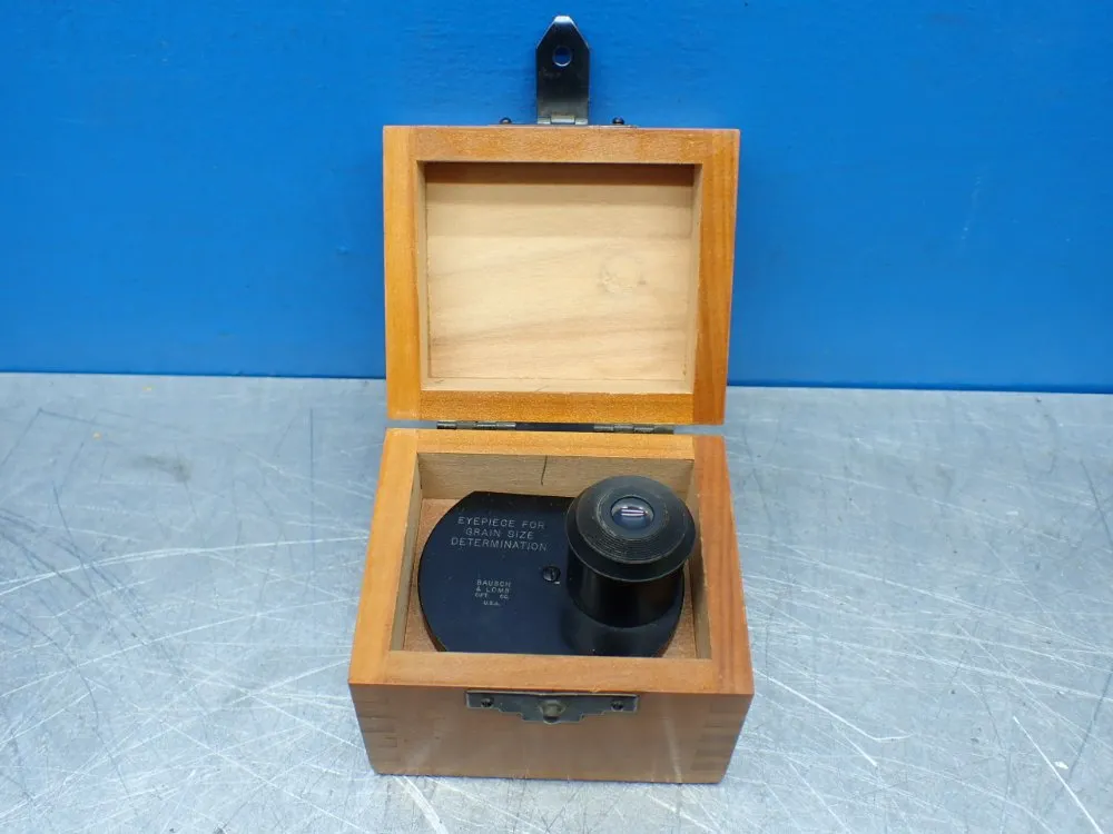 Bausch & Lomb Eyepiece For Grain Size Determination