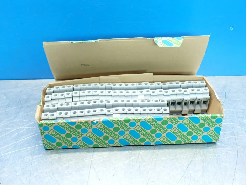 Phoenix Contact 12.2mm Ut-series Modular Terminal Block, 43pcs - 3044199