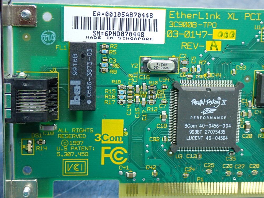 3com Etherlink Xl Ethernet Nic Card - 3c900b-tpo