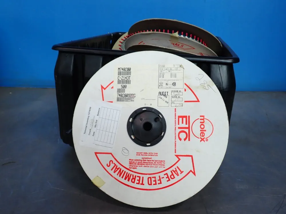 Molex Tape Fed Terminals