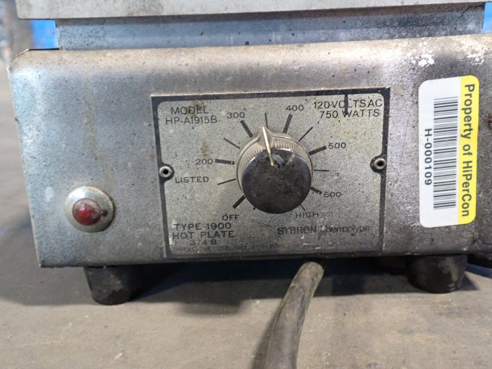 Sybron 6" X 6" Hot Plate - Hp-a1915b