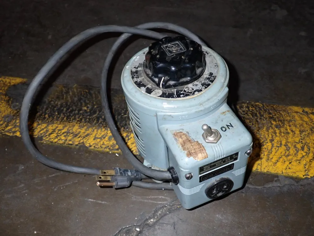 Powerstat 1.4 Kva Variable Autotransformer - 116b