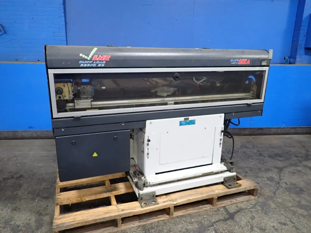 Lns 63" Automatic Bar Feeder - Q.l.servo S3