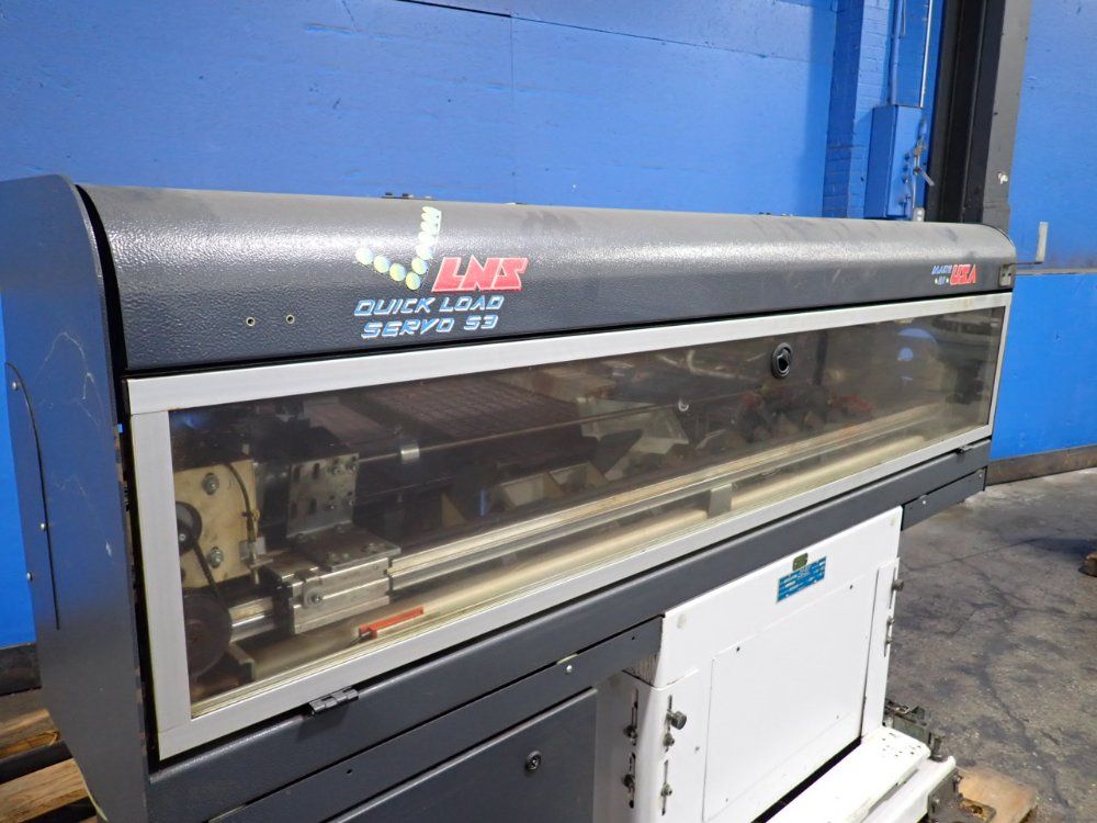 Lns 63" Automatic Bar Feeder - Q.l.servo S3