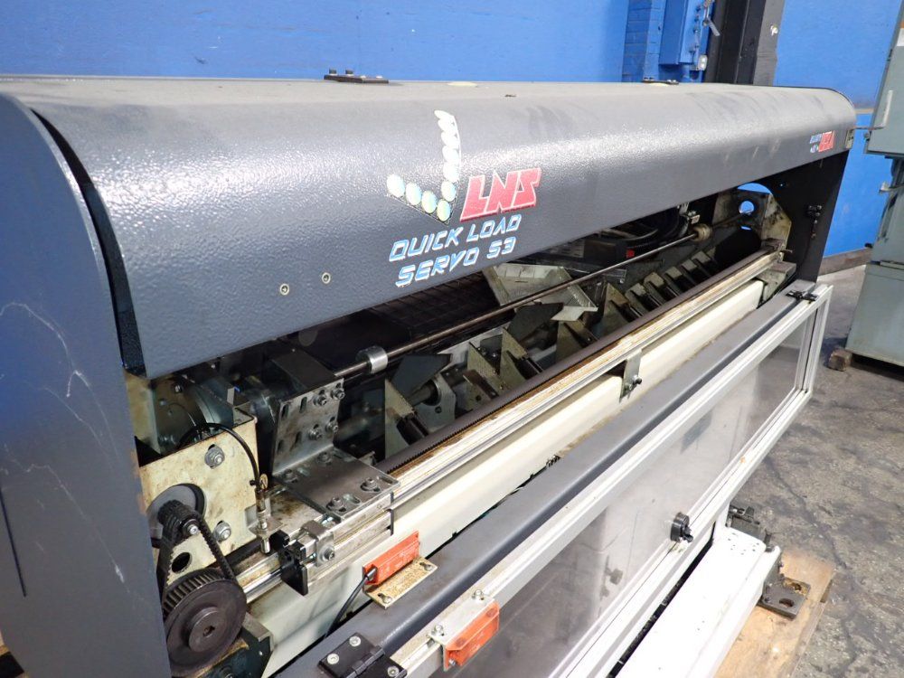 Lns 63" Automatic Bar Feeder - Q.l.servo S3