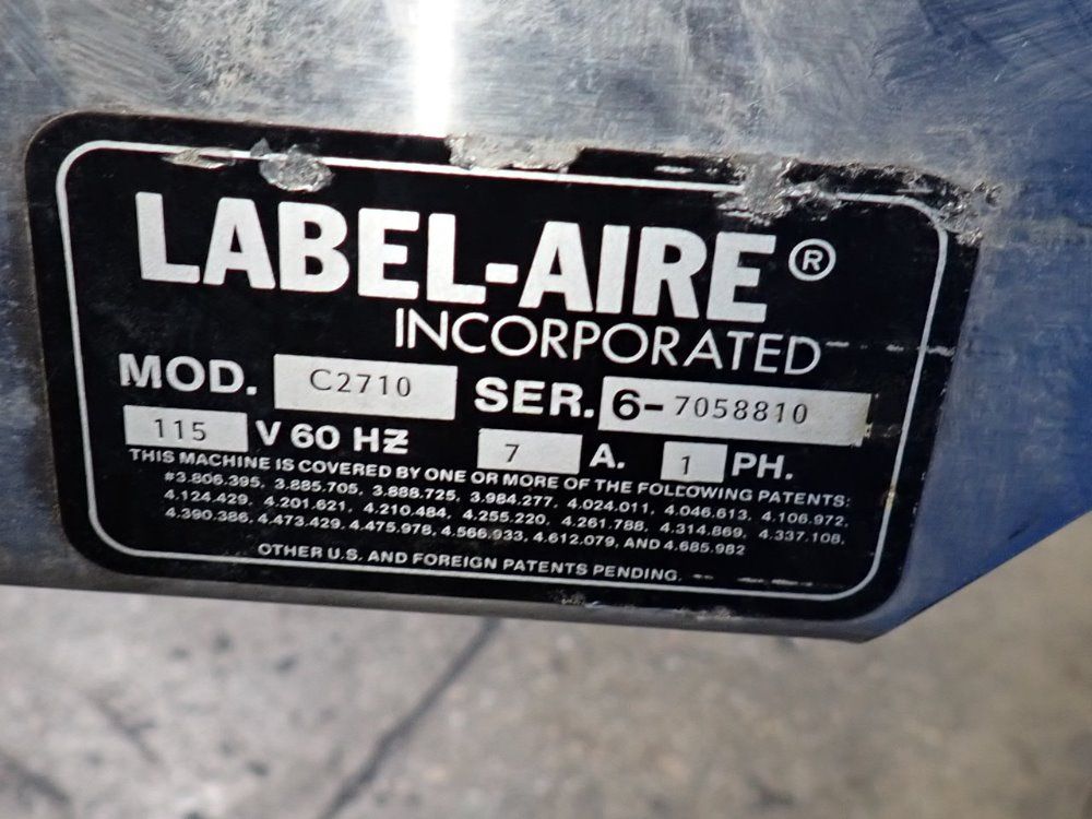 Label-aire 6" X 35" Labeler - C2710