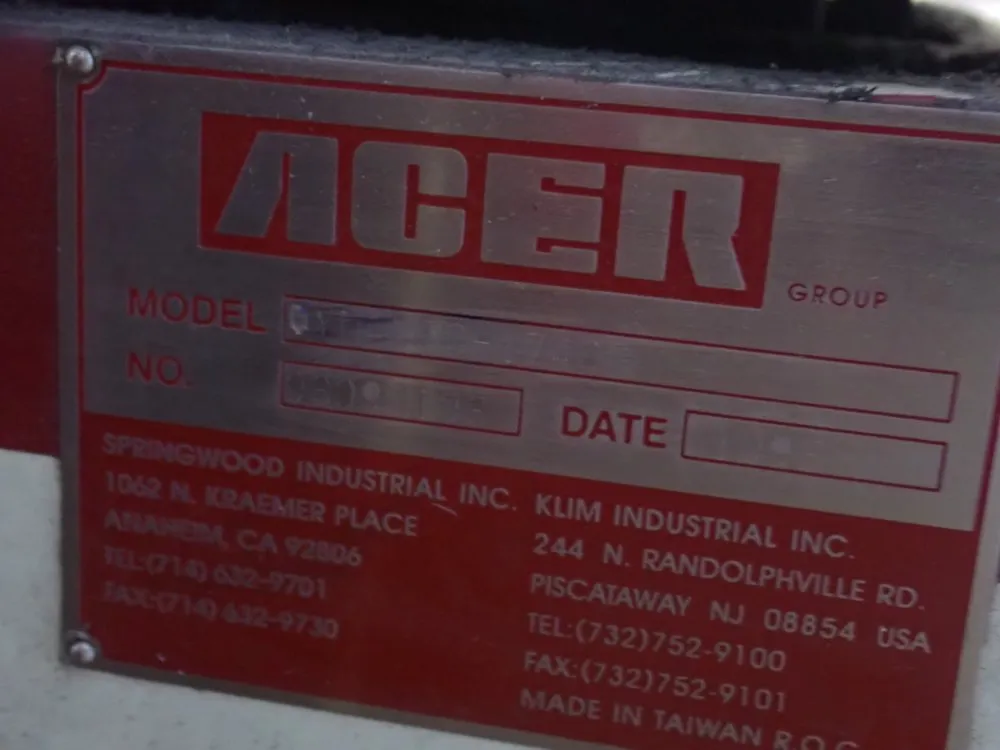 Acer 16" X 38" Lathe - Dynamtc-1710g