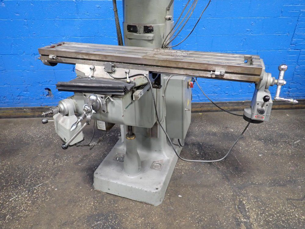 Sharp Industries 50" X 9" Vertical Mill - Lmv-50/dvs