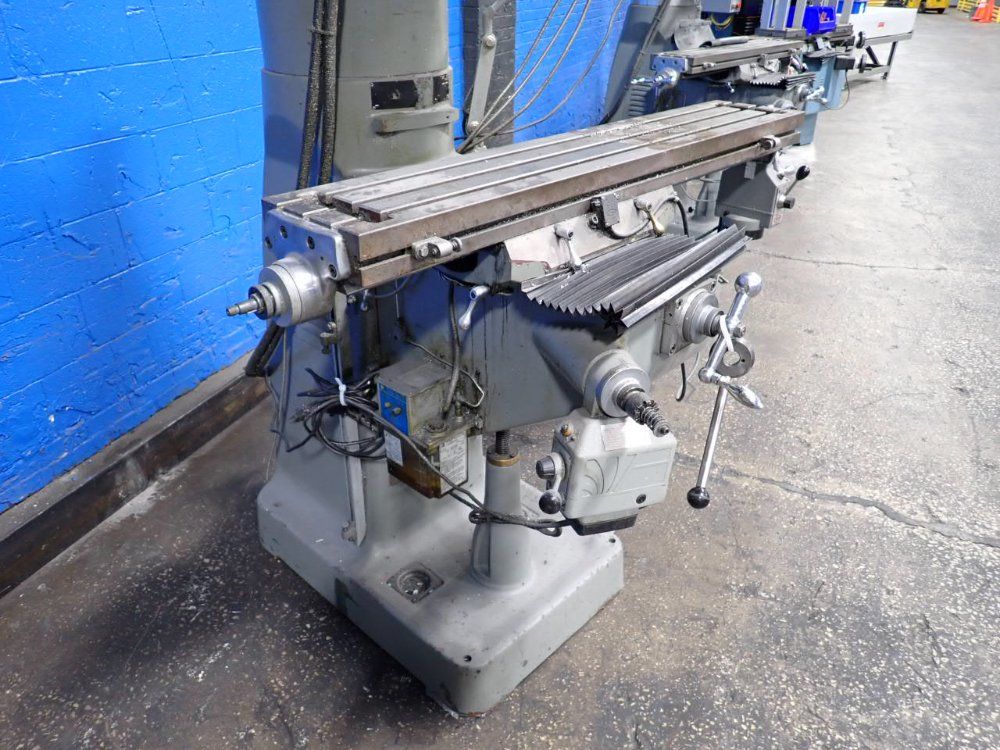 Sharp Industries 50" X 9" Vertical Mill - Lmv-50/dvs
