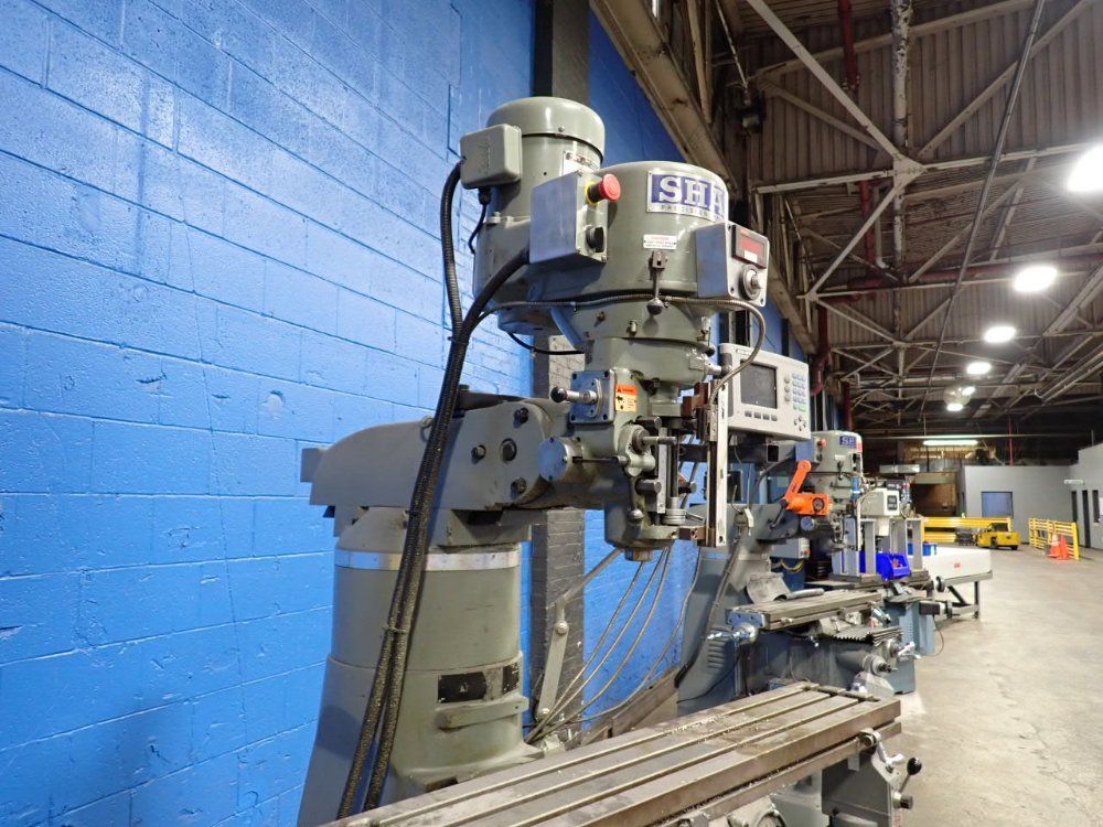 Sharp Industries 50" X 9" Vertical Mill - Lmv-50/dvs