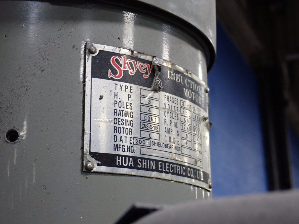 Sharp Industries 50" X 9" Vertical Mill - Lmv-50/dvs