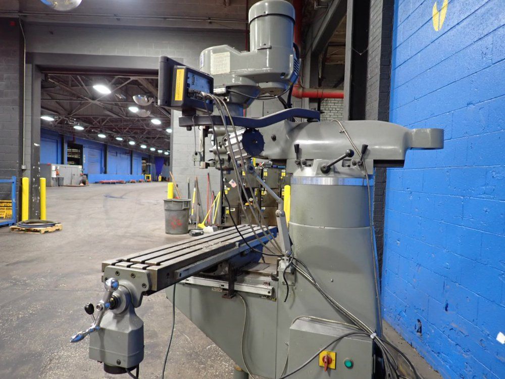 Sharp Industries 50" X 9" Vertical Mill - Lmv-50/dvs