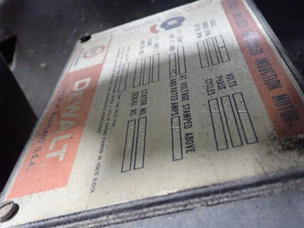 Dewalt 16" Radial Arm Saw - 3566