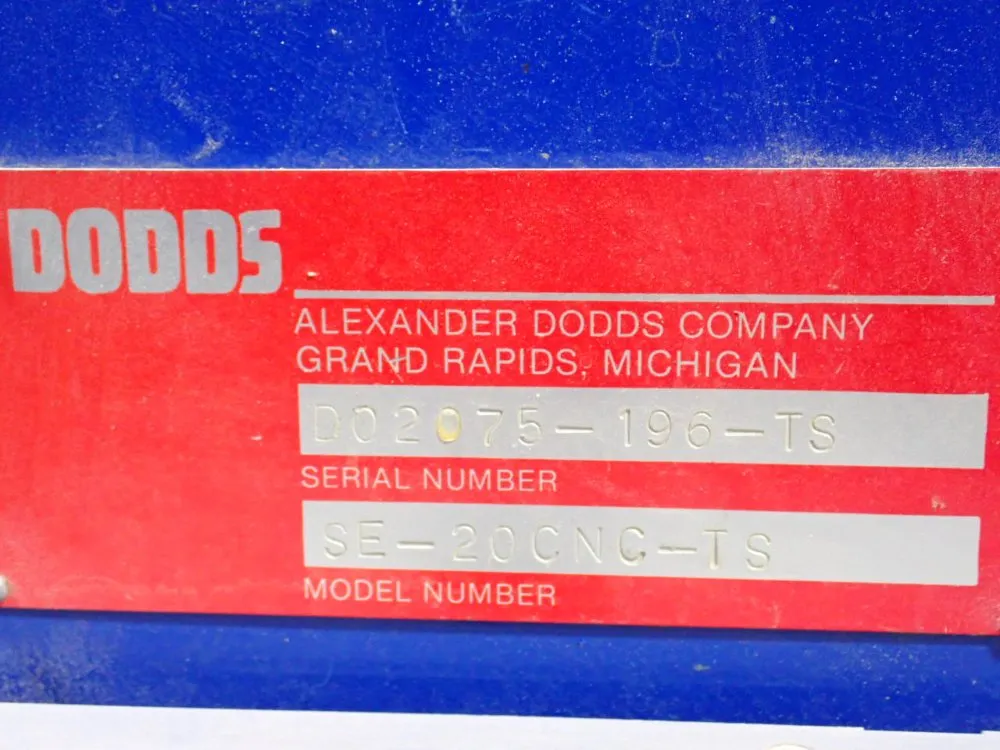 Dodds Single Spindle Cnc Dovetailer - Se-20cnc-ts