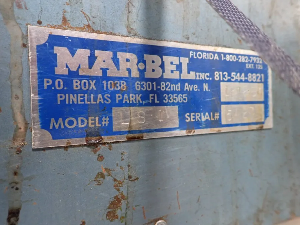 Marbel Inc. 36" X 16" Slitter - Ls-1