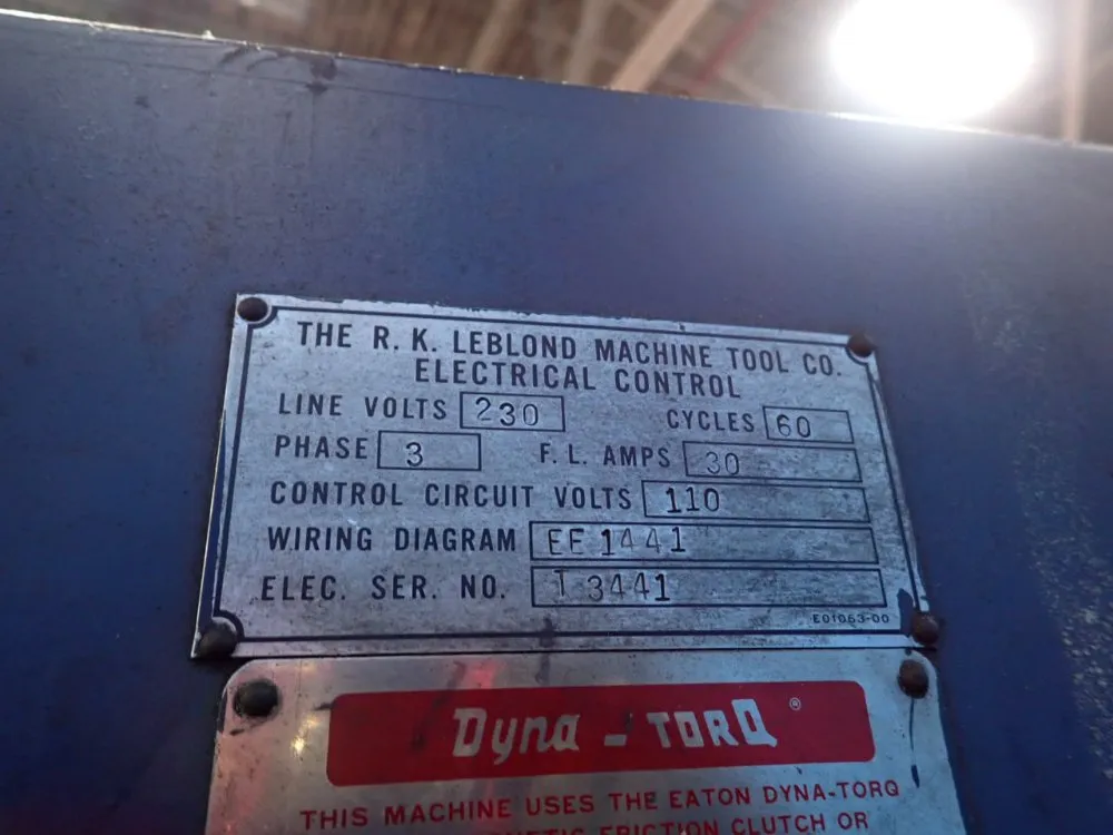 Leblond 24" X 100" Lathe