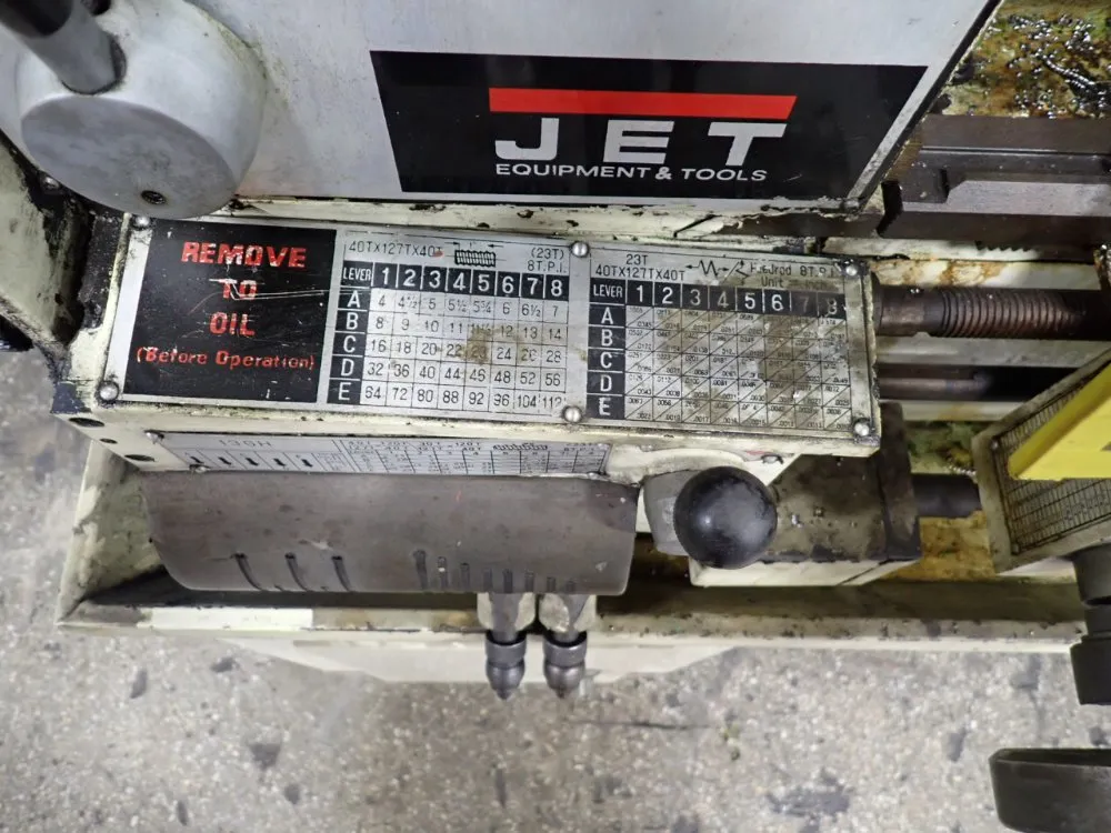 Jet 14" X 48" Lathe - Ghb-1340