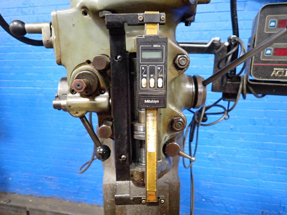 Bridgeport 9" X 42" Vertical Mill