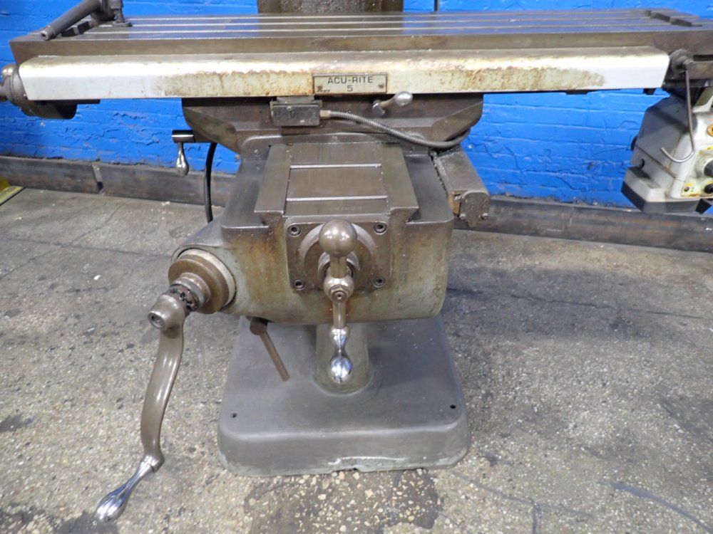 Bridgeport 9" X 42" Vertical Mill