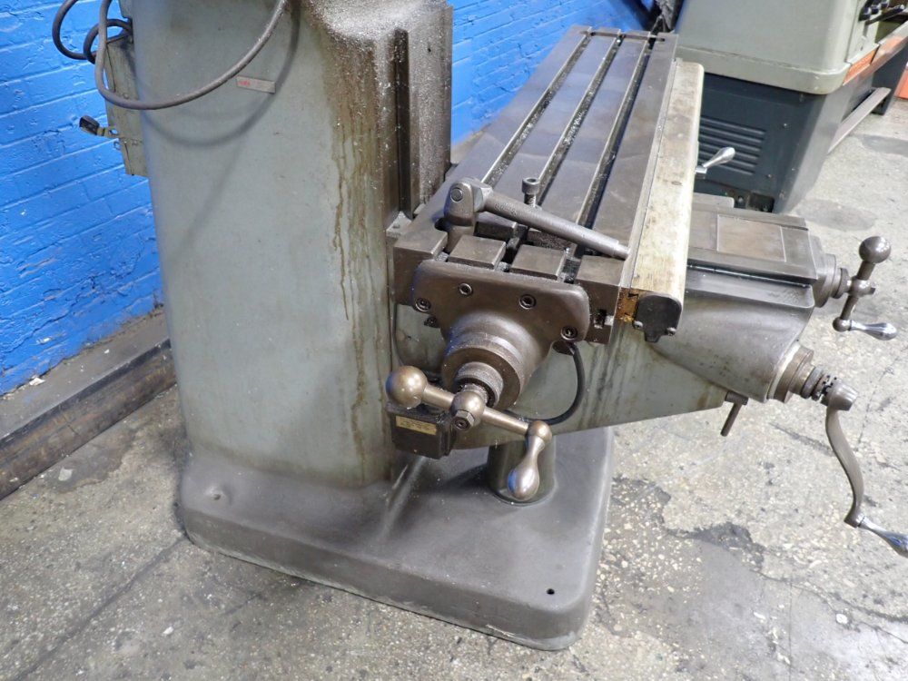 Bridgeport 9" X 42" Vertical Mill