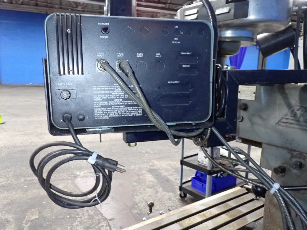 Bridgeport 9" X 42" Vertical Mill