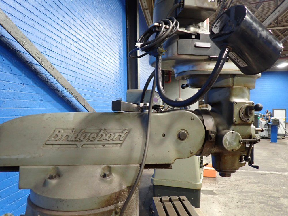 Bridgeport 9" X 42" Vertical Mill