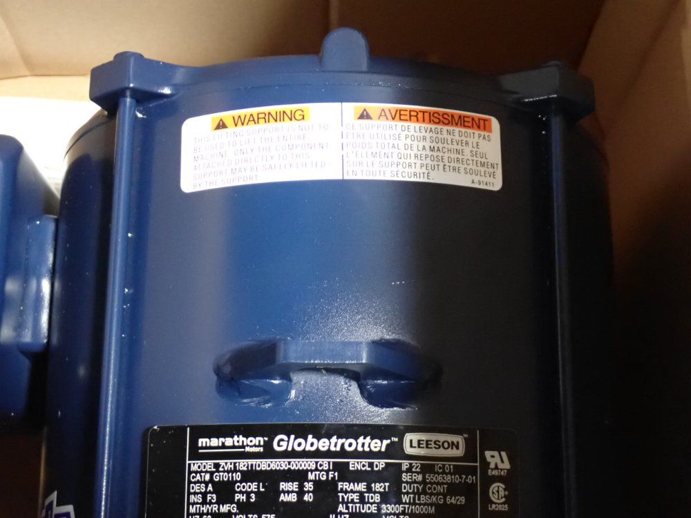 Marathon Motors 3 Hp Motor - 182ttdbd6030