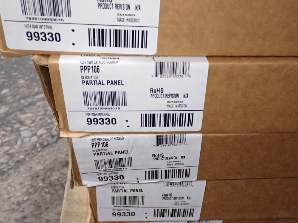 Hoffman 20 1/2" X 36 1/2" X 1" Electrical Panel Partial Panels - Ppp106