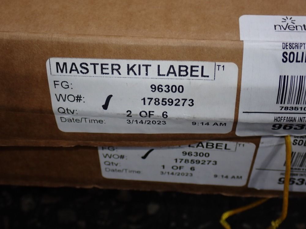 Hoffman 21 1/2" X 84" Electrical Cabinet Solid Side - Pss220