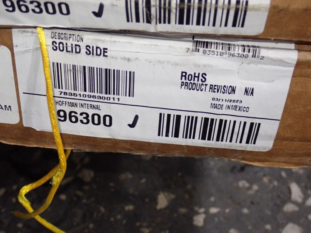 Hoffman 21 1/2" X 84" Electrical Cabinet Solid Side - Pss220