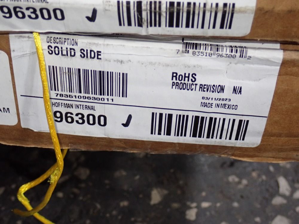 Hoffman 21 1/2" X 84" Electrical Cabinet Solid Side - Pss220