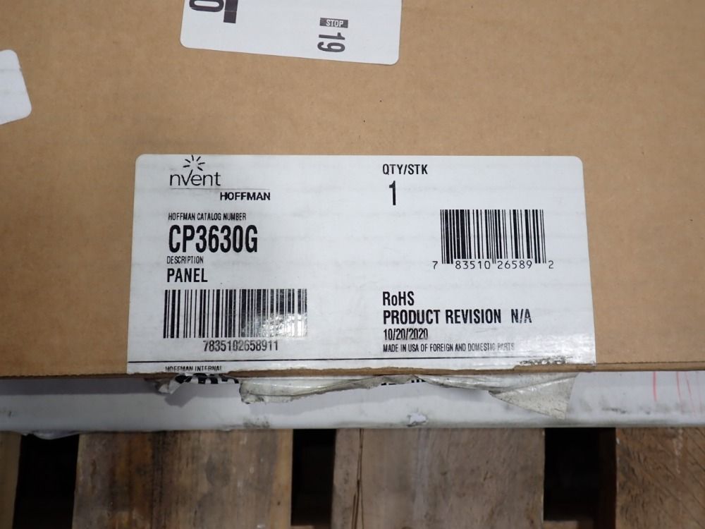 Hoffman Electrical Panel Panels - Cp3630h