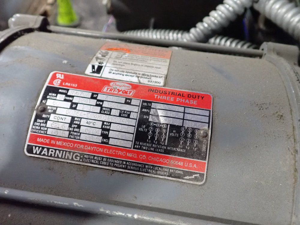 Speedaire 115 Gal Air Compressor - 5f5652