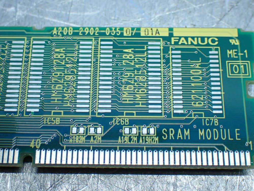 Fanuc 256k Sram 3 Servo Memory Sram Modules - A20b-2902-0350/01a