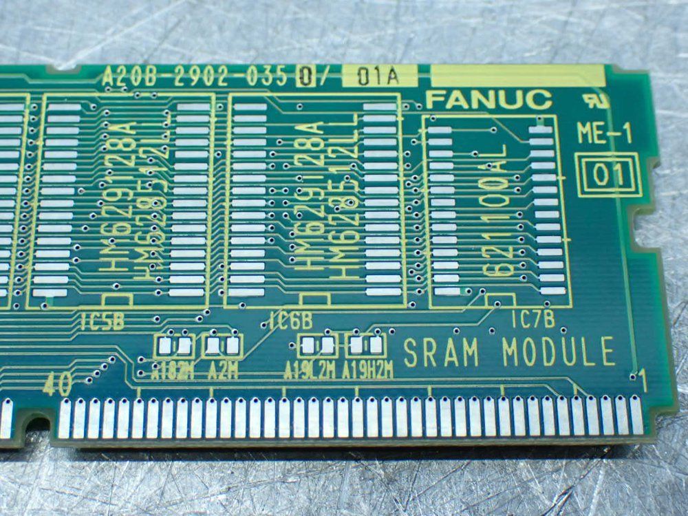 Fanuc 256k Sram 3 Servo Memory Sram Modules - A20b-2902-0350/01a