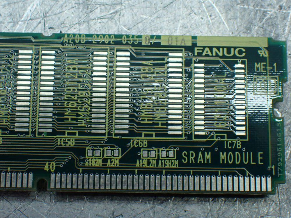 Fanuc 256k Sram 3 Servo Memory Sram Modules - A20b-2902-0350/01a
