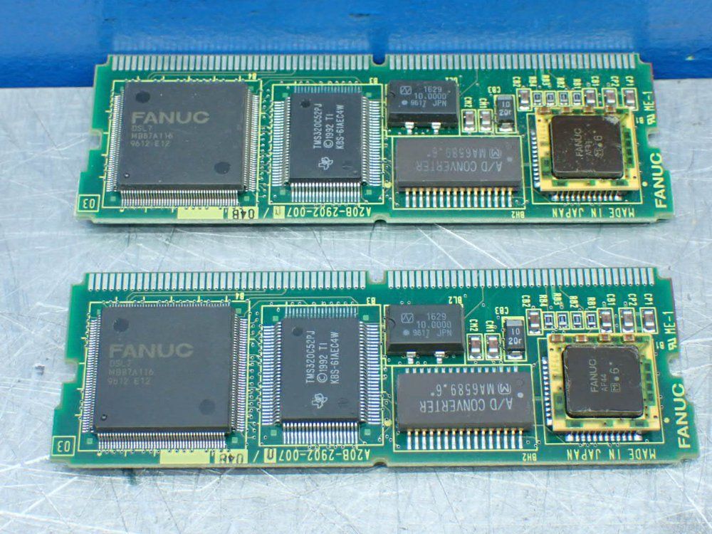 Fanuc Two, 2 Axis Servo Control Modules - A20b-2902-0070/04b