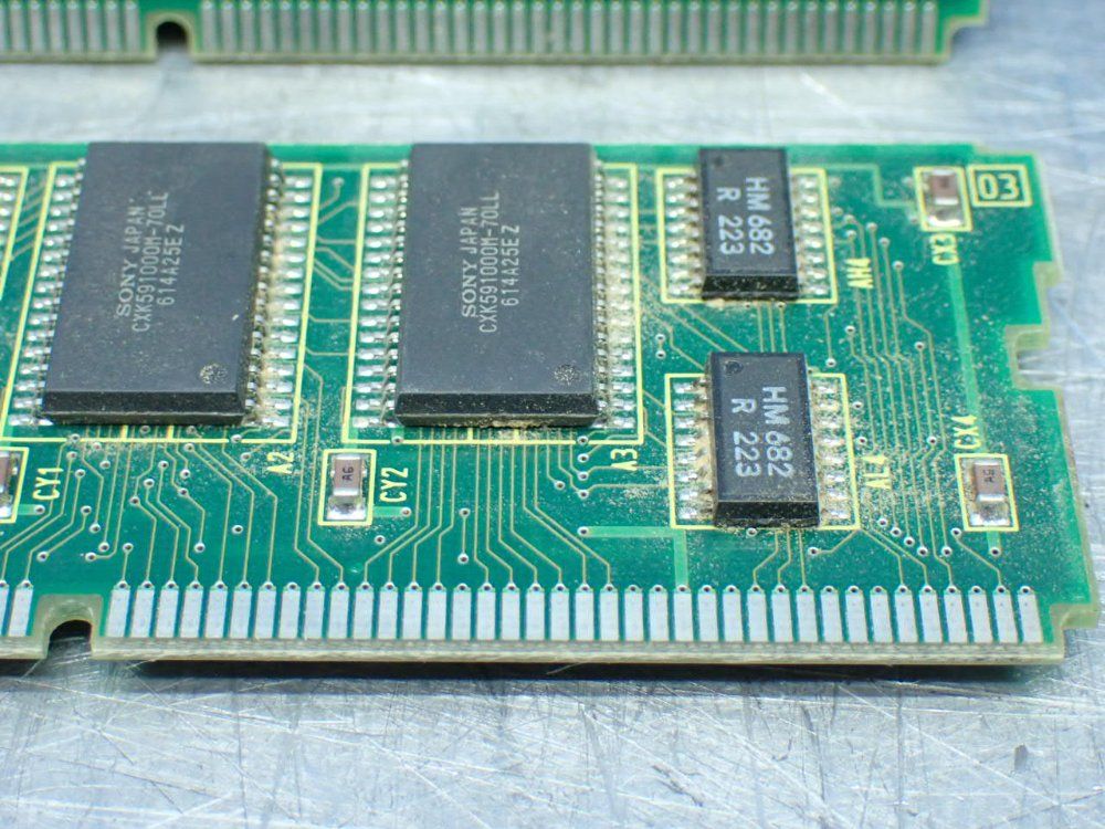 Fanuc 2 Meg From W/256k Sram 2 Servo Memory Modules - A20b-2902-0343/03b