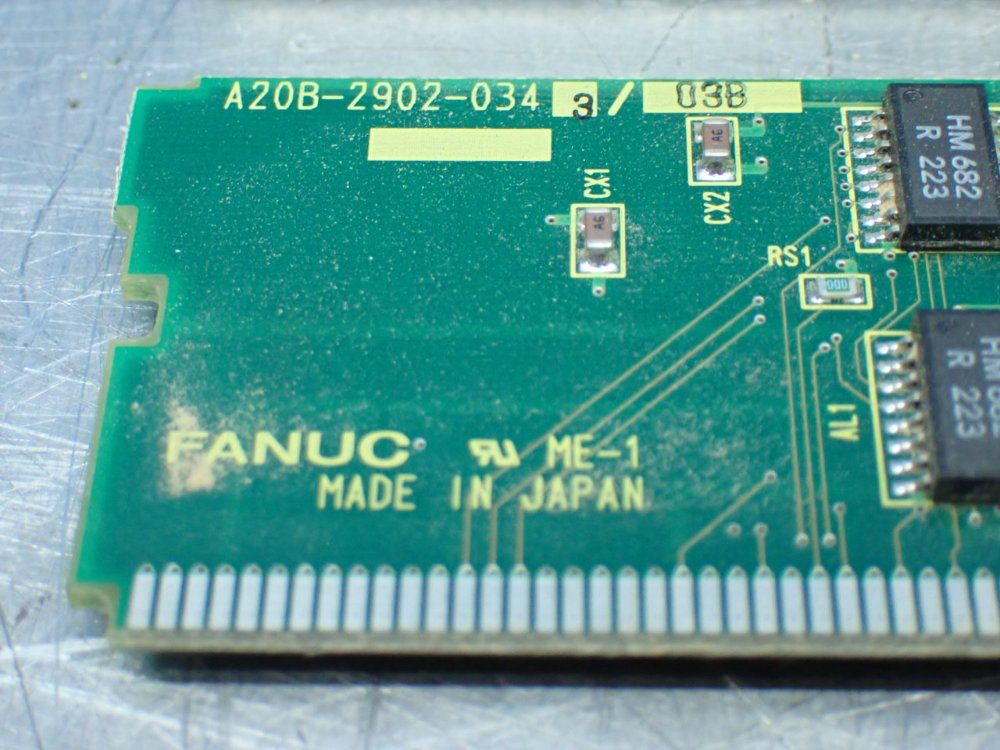Fanuc 2 Meg From W/256k Sram 2 Servo Memory Modules - A20b-2902-0343/03b