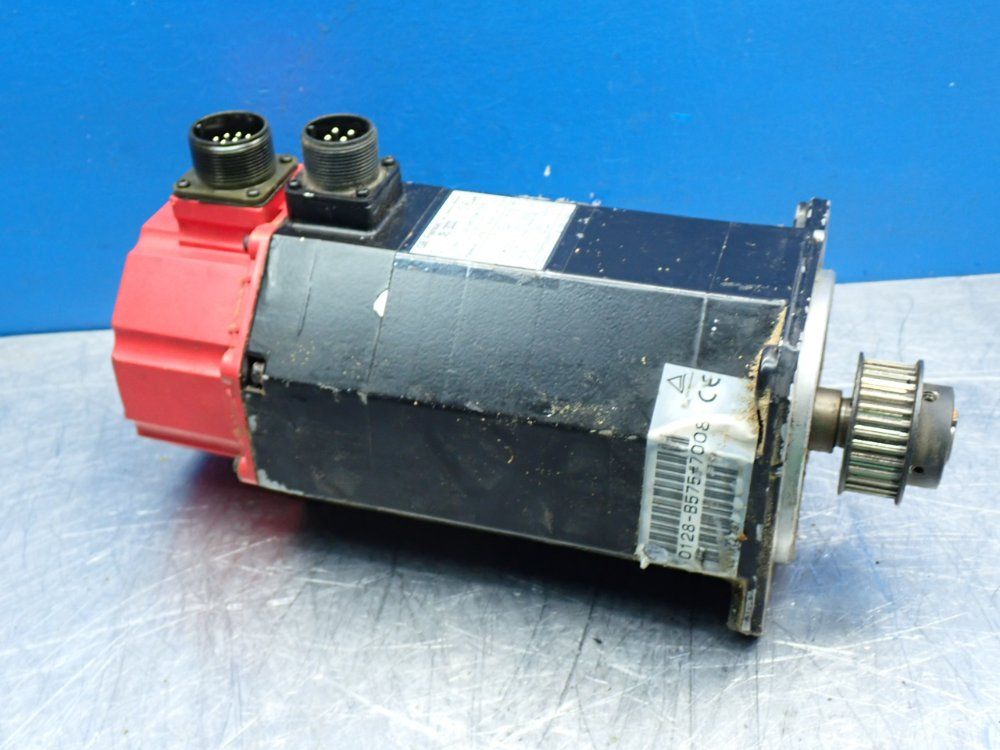 Fanuc 3000rpm Ac Servo Motor Unit - A06b-0128-b575#7008