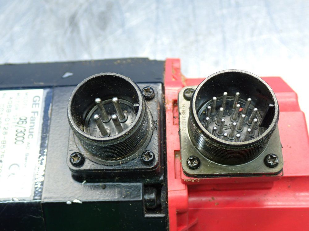Fanuc 3000rpm Ac Servo Motor Unit - A06b-0128-b575#7008