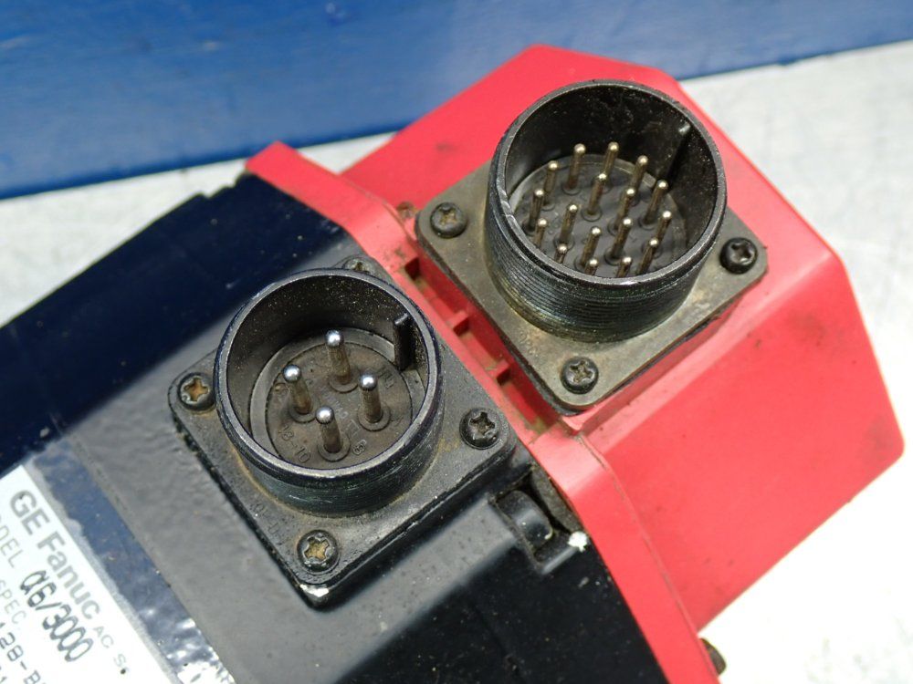 Fanuc 3000rpm Ac Servo Motor Unit - A06b-0128-b575#7008