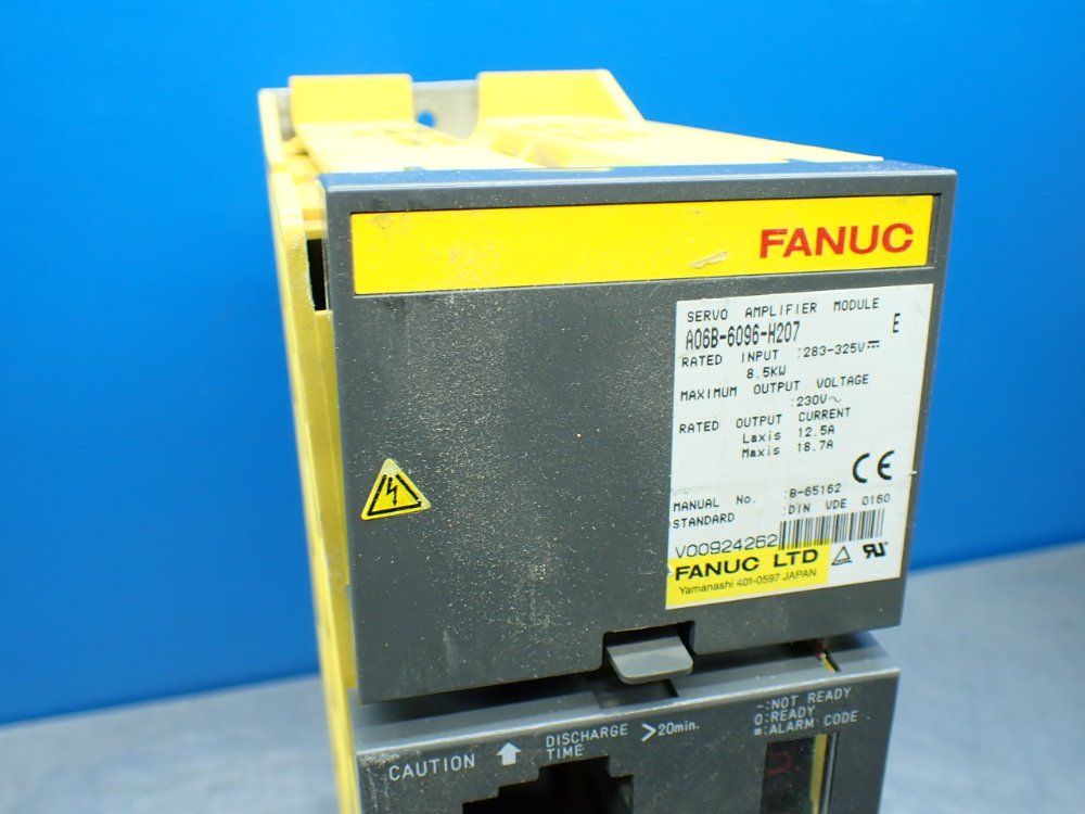 Fanuc Servo Amplifier Module - A06b-6096-h207