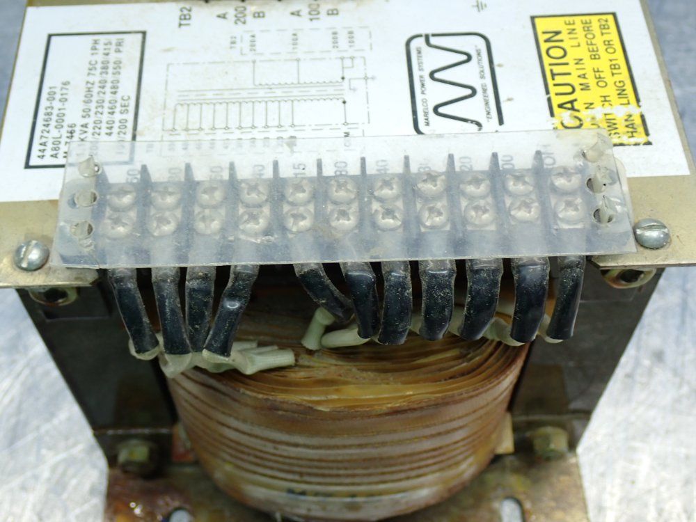 Fanuc Line Reactor Transformer - A80l-0001-0176