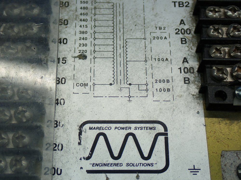 Fanuc Line Reactor Transformer - A80l-0001-0176