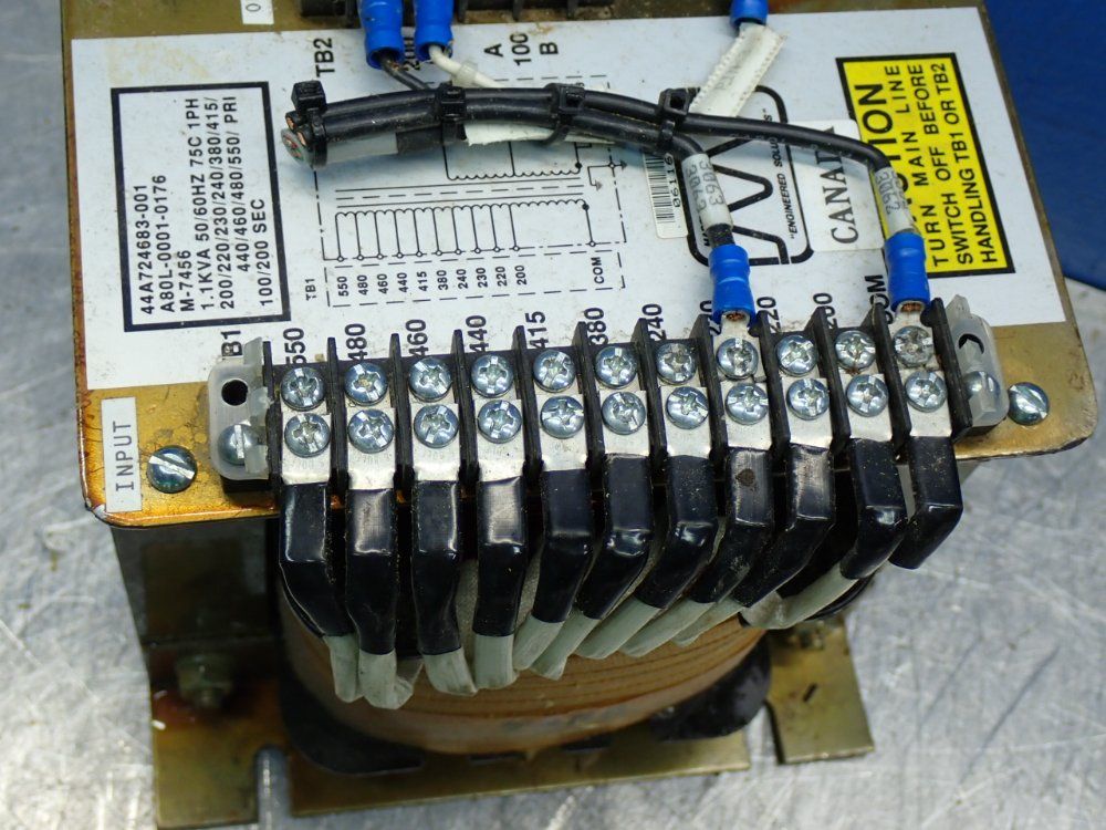 Fanuc Line Reactor Transformer - A80l-0001-0176