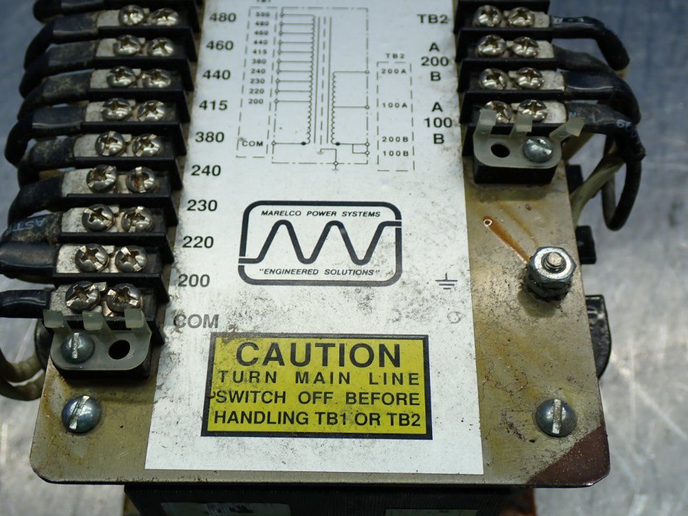 Fanuc Line Reactor Transformer - A80l-0001-0176
